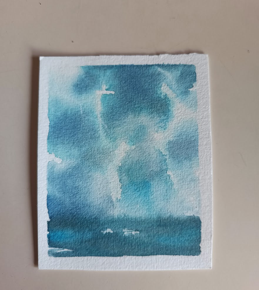 Watercolour Miniature Paintings- Landscapes