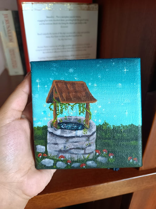 Mini Acrylic Painting - Twilight Rituals✨