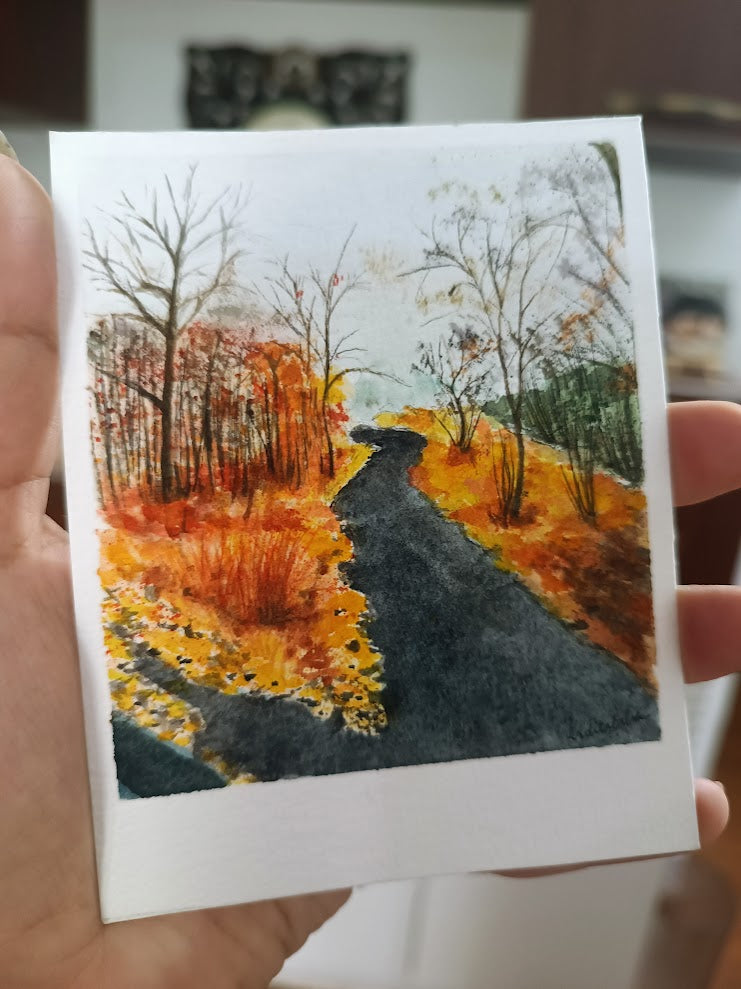 Watercolour Miniature Paintings- Landscapes