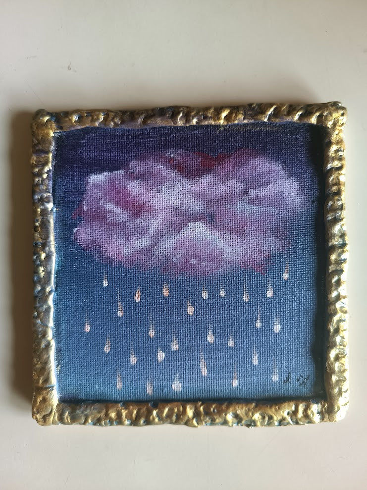 Relic Painting- Mini Acrylic- Cloud