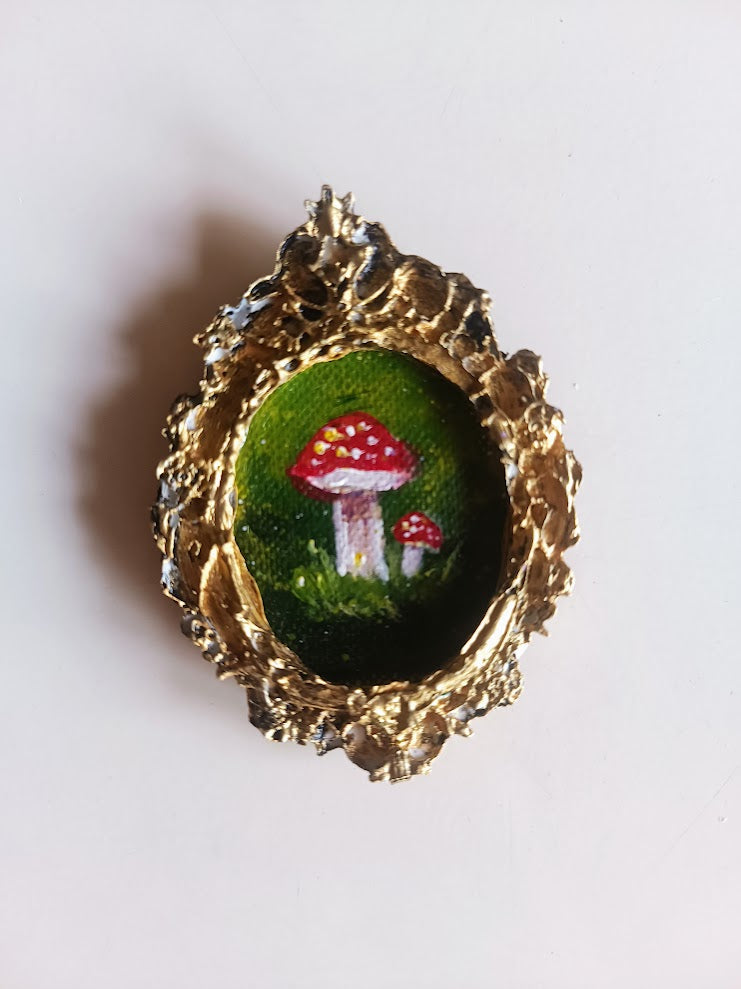 Antique Magnets - Original Hand-painted Art✨