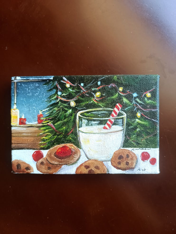 Acrylic Paintings - Winter Wonderland
