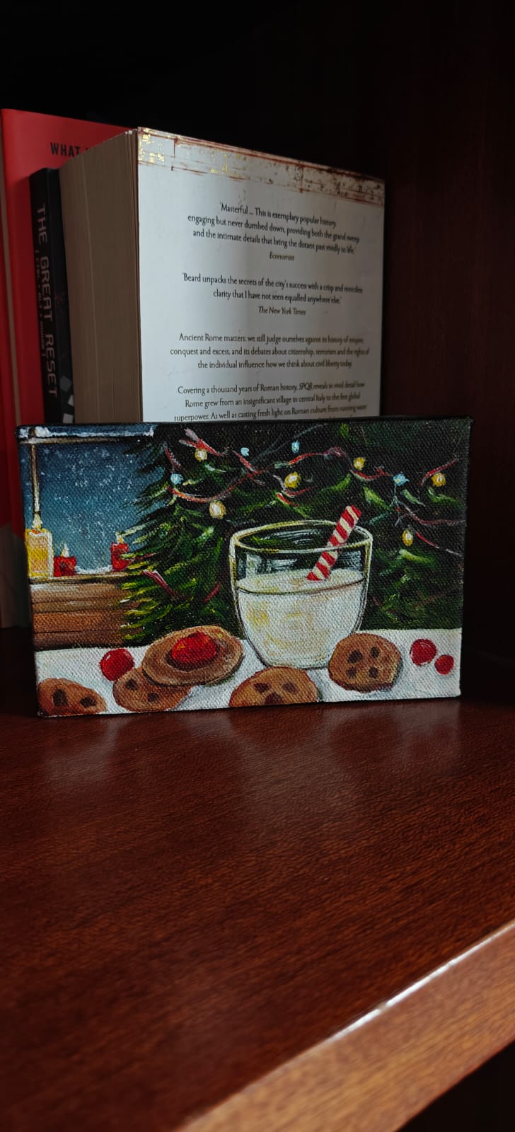 Acrylic Paintings - Winter Wonderland